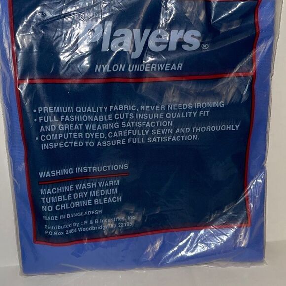 Vintage Men’s Nylon Players Boxers Sz 4XL NIP - Picture 6 of 8